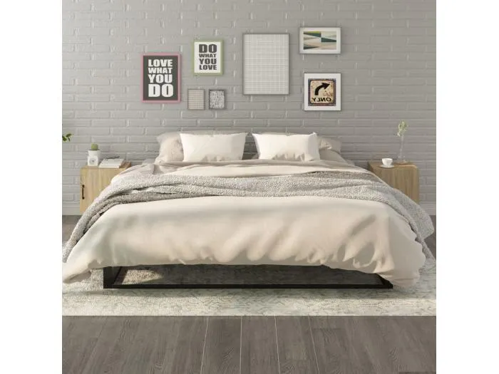 Nachttische 2 Stk. Sonoma-Eiche Holzwerkstoff