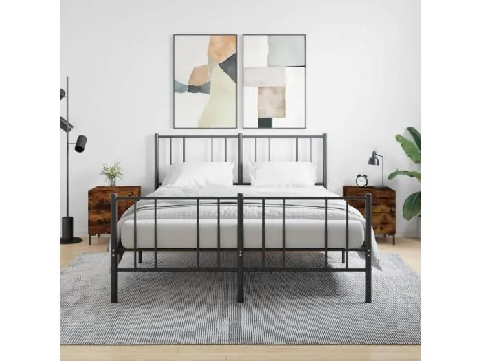 Nachttische 2 Stk. Räuchereiche 40x35x47,5 cm Holzwerkstoff