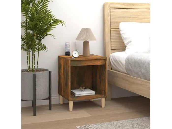 Nachttisch Räuchereiche 40x35x50 cm