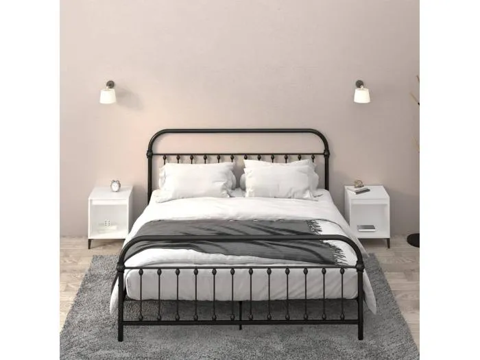 Nachttische 2 Stk. Weiß 40x35x50 cm