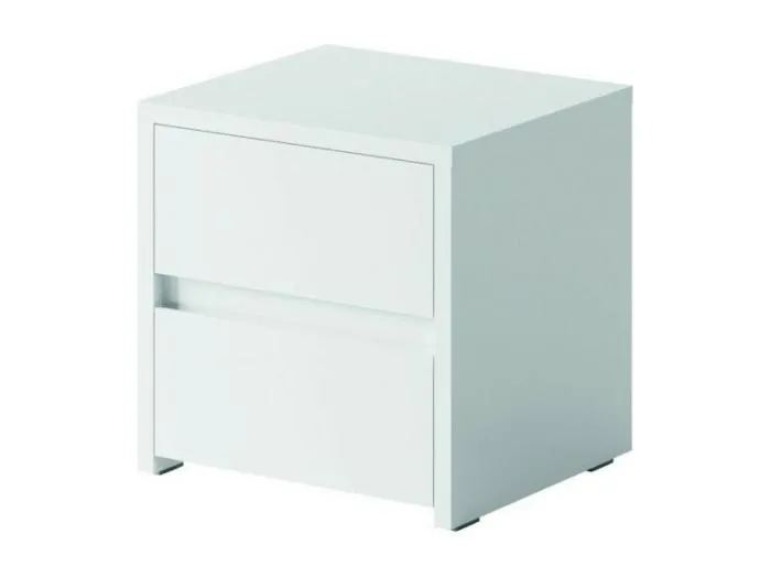 Nachttisch SHERRY - Modernes Design mit 2 Schubladen
