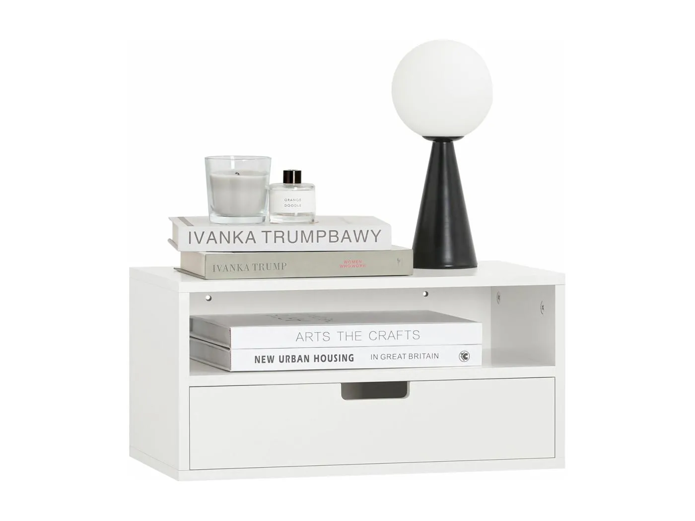 Nachttisch hängend NKD03-W 25 x 22 x 45cm