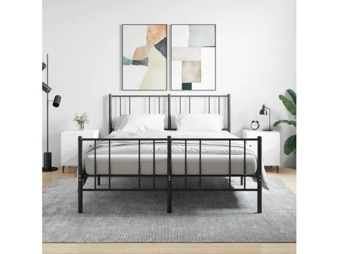 Nachttische 2 Stk. Weiß 40x40x50 cm Holzwerkstoff