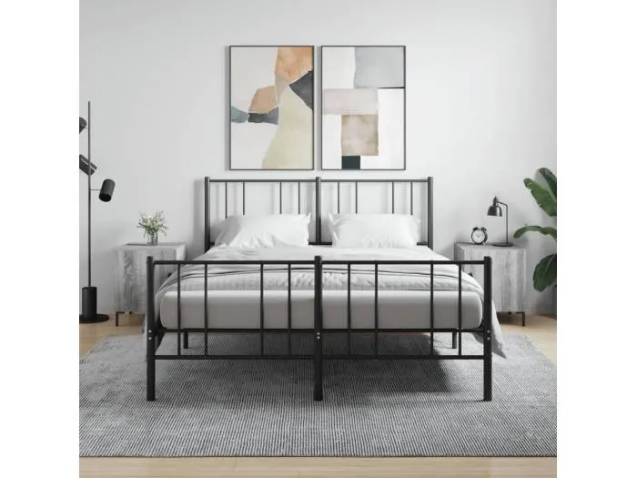 Nachttische 2 Stk. Grau Sonoma 40x40x50 cm Holzwerkstoff