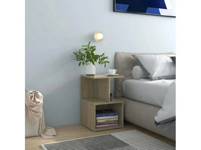 Nachttisch Sonoma-Eiche 35x35x55 cm Holzwerkstoff