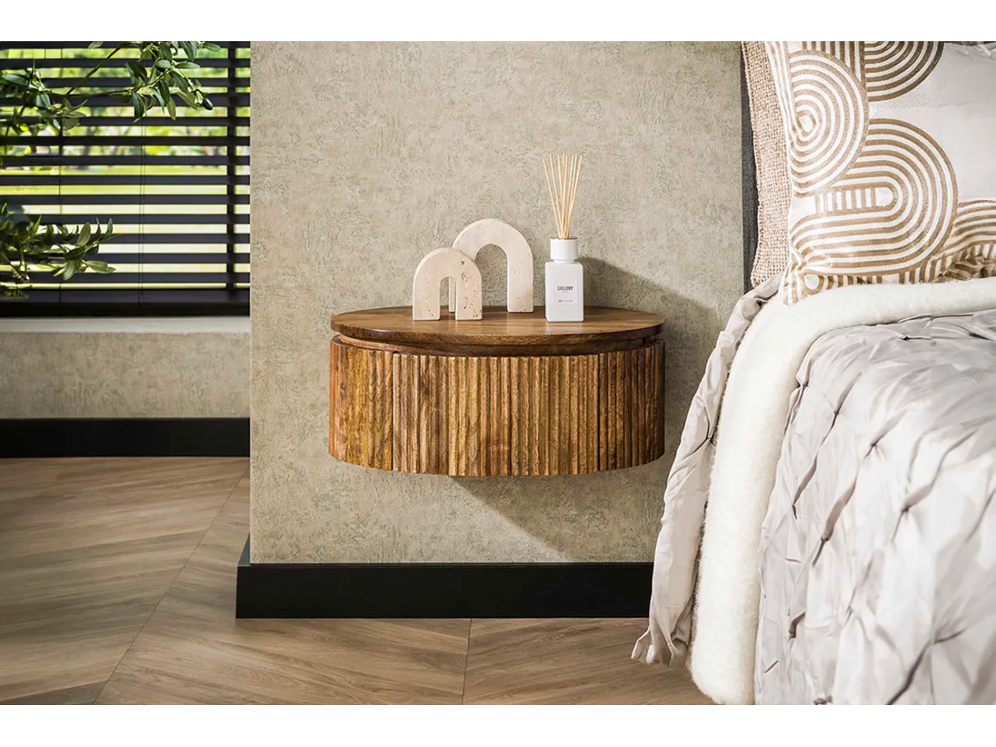 Nachttisch - Holz Holz - 35 x 50 cm - HEVE