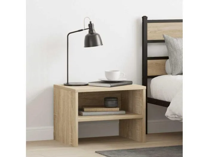 Nachttisch Sonoma-Eiche 40x30x30 cm Holzwerkstoff