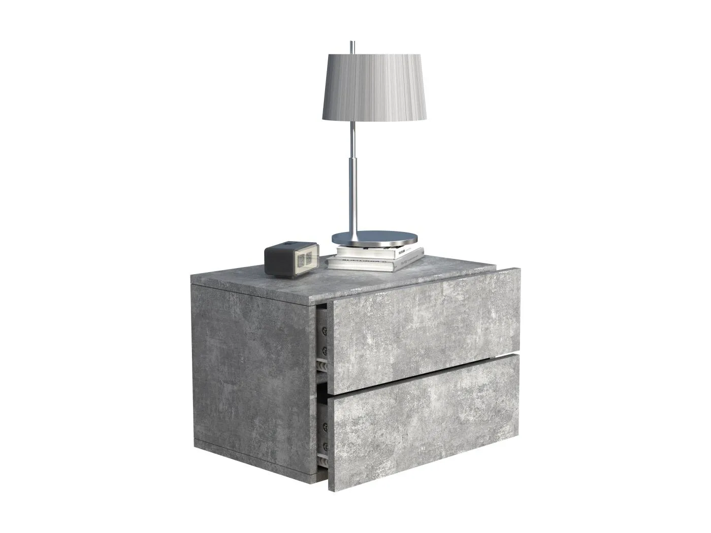 Holz Wandschublade Wand Hänge Nachttisch Usal L45