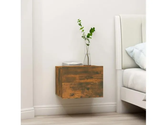 Nachttisch Räuchereiche 40x30x30 cm Holzwerkstoff