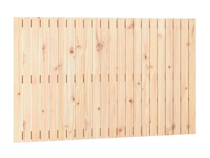 Wand-Kopfteil,Bettkopfteil 140x3x90 cm Massivholz Kiefer -gkd153608
