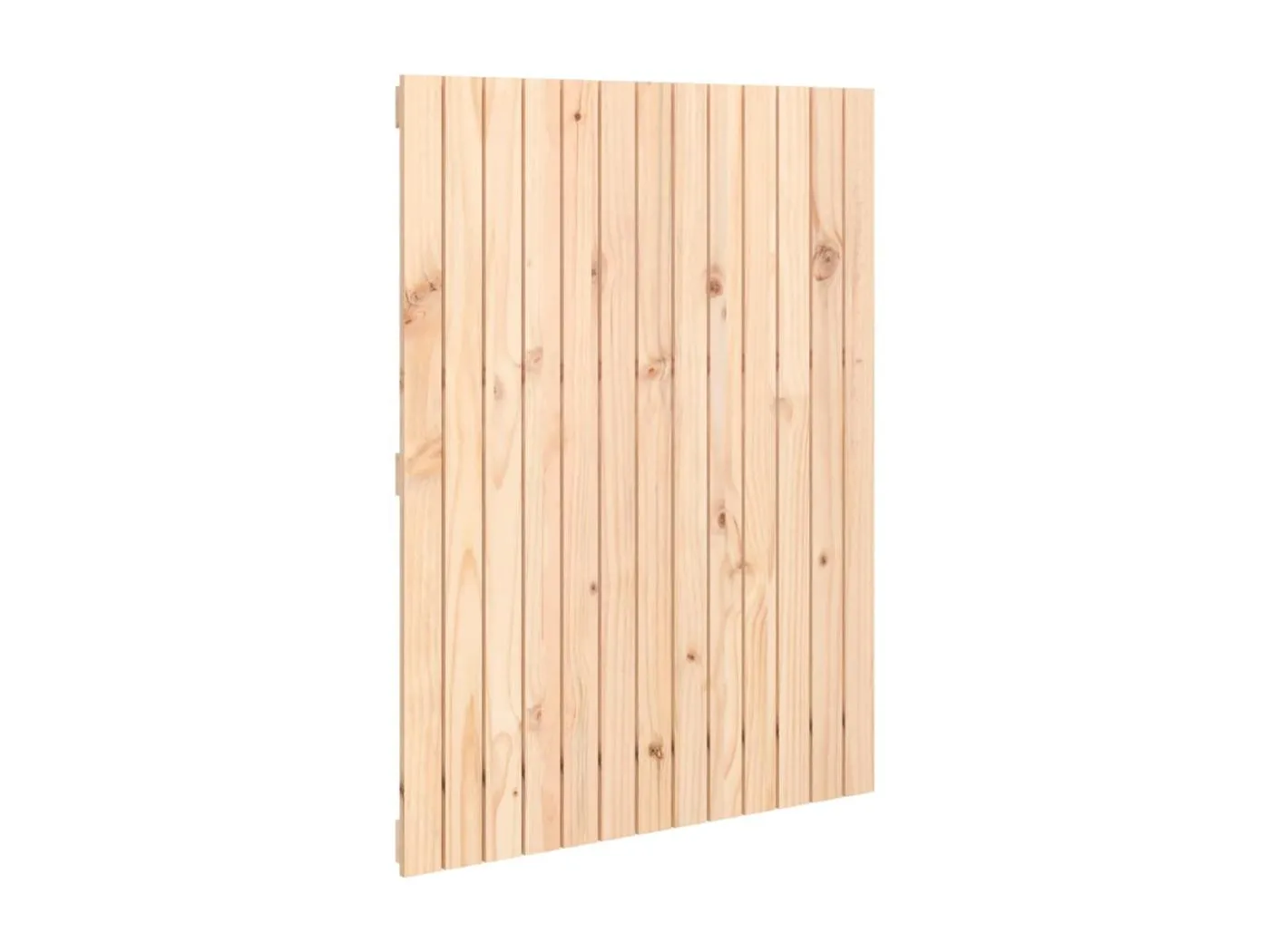 Wand-Kopfteil,Bettkopfteil 82,5x3x110 cm Massivholz Kiefer -gkd602842