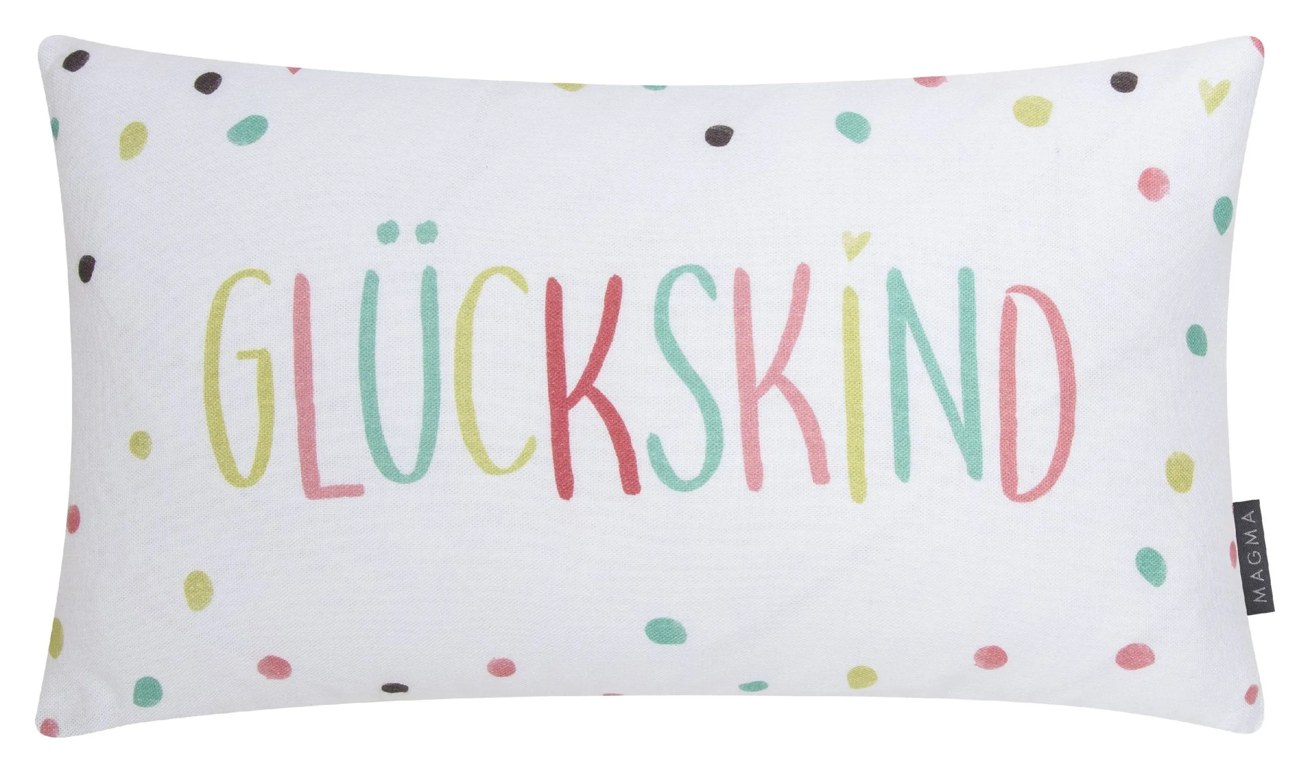 Kissen GLÜCKSKIND bunt 100222