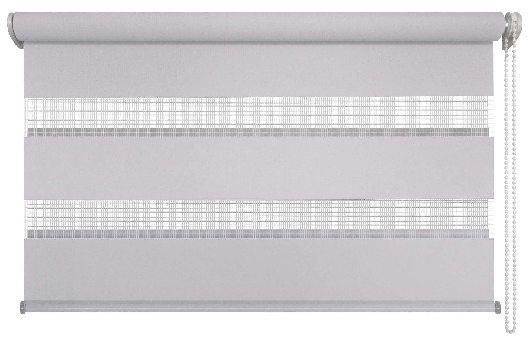 Doppelrollo KLEMMFIX JUST grau 108492