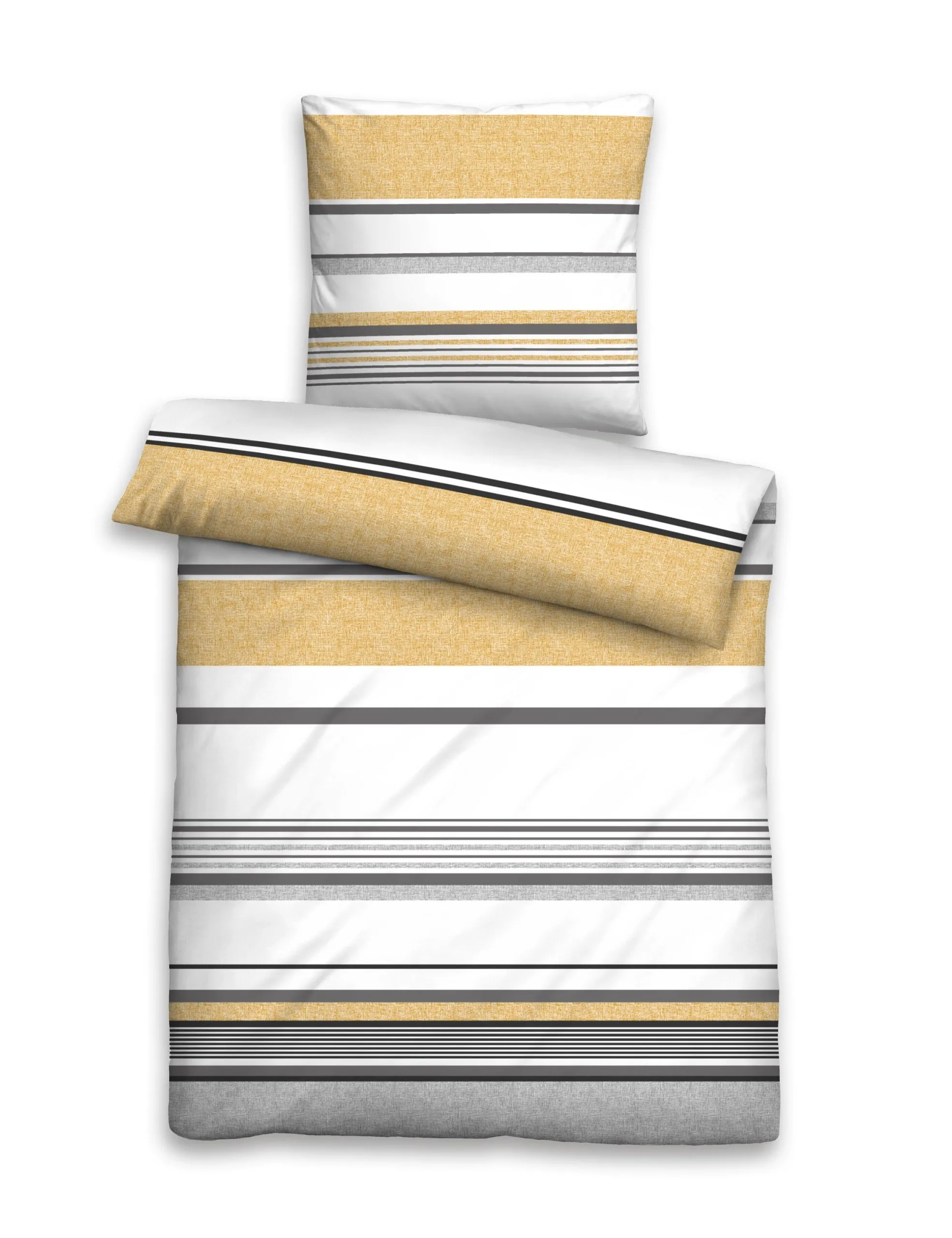 Bettwäsche SATIN gelb 667540