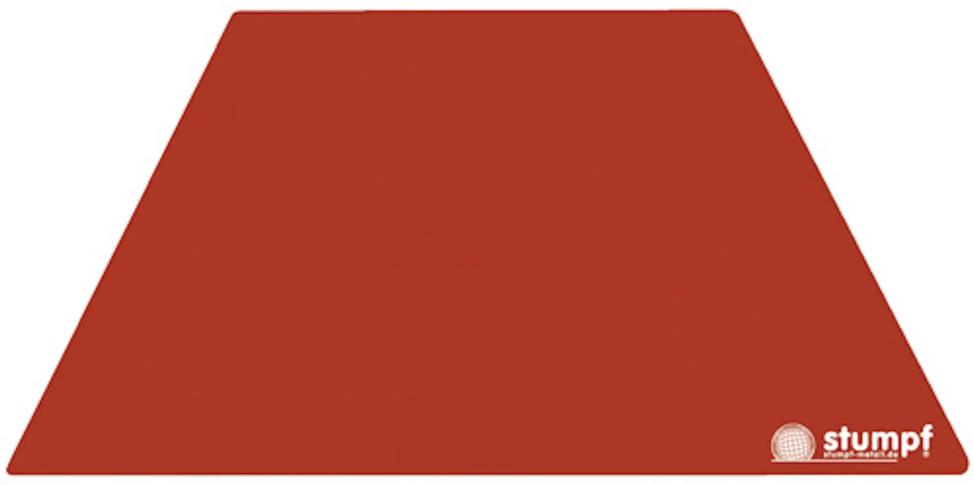 Kennzeichnungsaufkleber für Trapez-Einwurfklappen zur Farbcodierung | Korallenrot