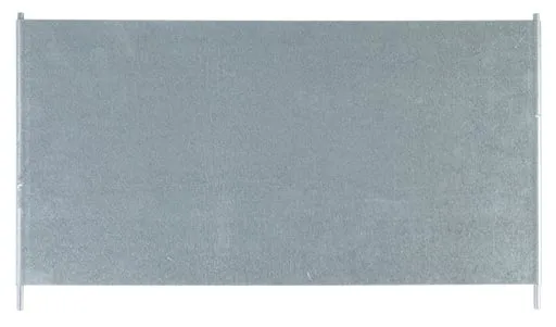 Stecktrennblech für Schulte Fachbodenregale mit Stecksystem für MULTIplus250/330 | HxT 40x40cm | Verzinkt