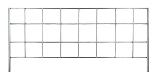 Draht-Steckgitter für Schulte Fachbodenregale mit Stecksystem für MULTIplus250/330 | HxT 14x30cm | Glanzverzinkt