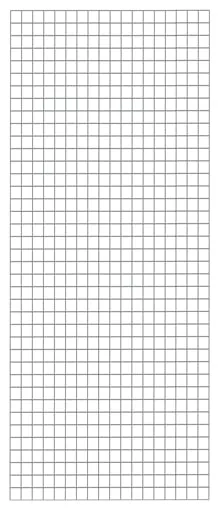 Drahtgitter-Rückwand für Schulte Fachbodenregale mit Stecksystem | HxB 195x90cm | Glanzverzinkt