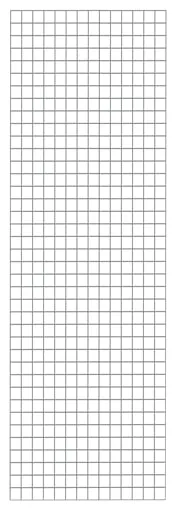 Drahtgitter-Seitenwand für Schulte Fachbodenregale mit Stecksystem | HxT 195x70cm | Glanzverzinkt