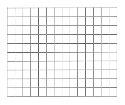 Drahtgitter-Seitenwand für Schulte Fachbodenregale mit Stecksystem | HxT 50x70cm | Glanzverzinkt