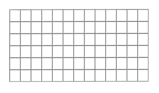 Drahtgitter-Rückwand für Schulte Fachbodenregale mit Stecksystem | HxB 30x65cm | Glanzverzinkt