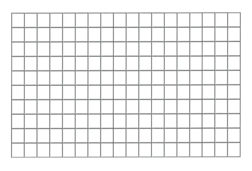 Drahtgitter-Rückwand für Schulte Fachbodenregale mit Stecksystem | HxB 50x90cm | Glanzverzinkt