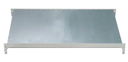 Zusatzebene für Schulte Kanbanregal MULTIplus150 | BxT 130x60cm | Traglast 150kg | ohne Trenn- und Seitenführungen | Verzinkt