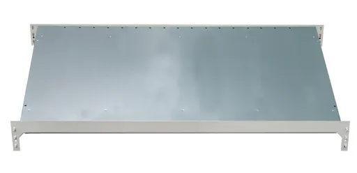 Zusatzebene für Schulte Kanbanregal MULTIplus150 | BxT 130x80cm | Traglast 150kg | ohne Trenn- und Seitenführungen | Verzinkt