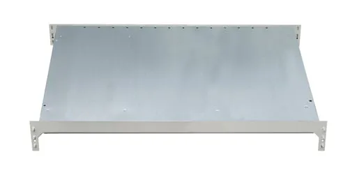 Zusatzebene für Schulte Kanbanregal MULTIplus150 | BxT 100x80cm | Traglast 150kg | ohne Trenn- und Seitenführungen | Verzinkt