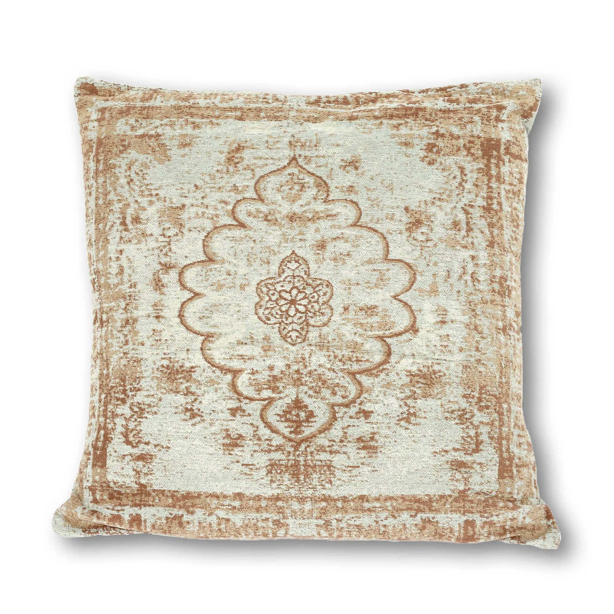 XL-Kissen 'Sita', blau, braun, T 100 cm, B 100 cm