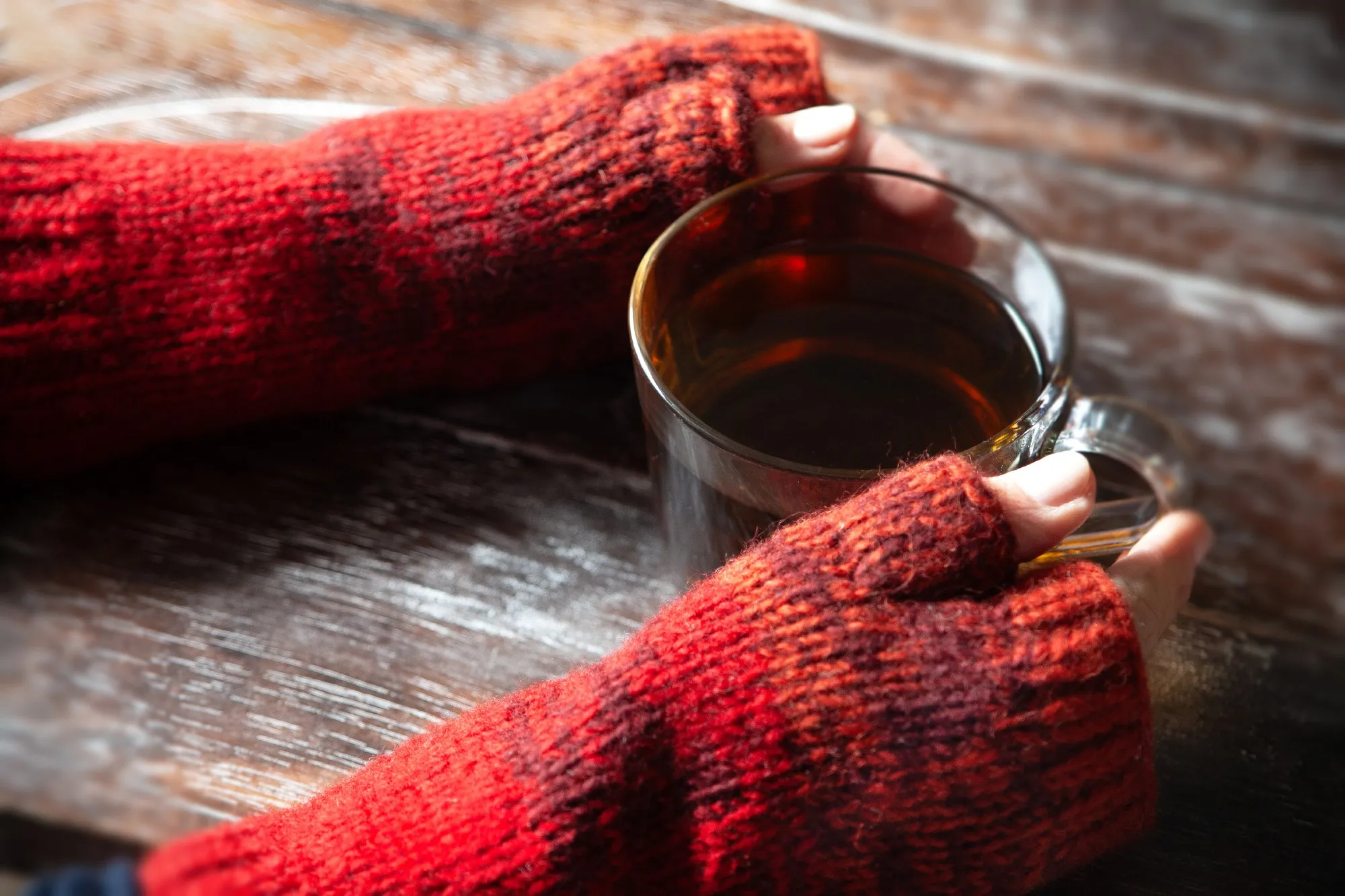 Pulswärmer, Rottöne