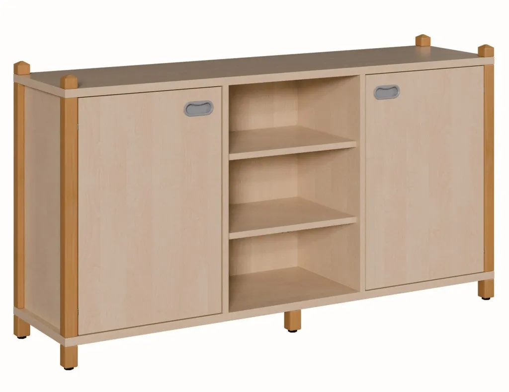 Stollenraumteilerschrank in verschiedenen Variationen, Höhe 80 cm