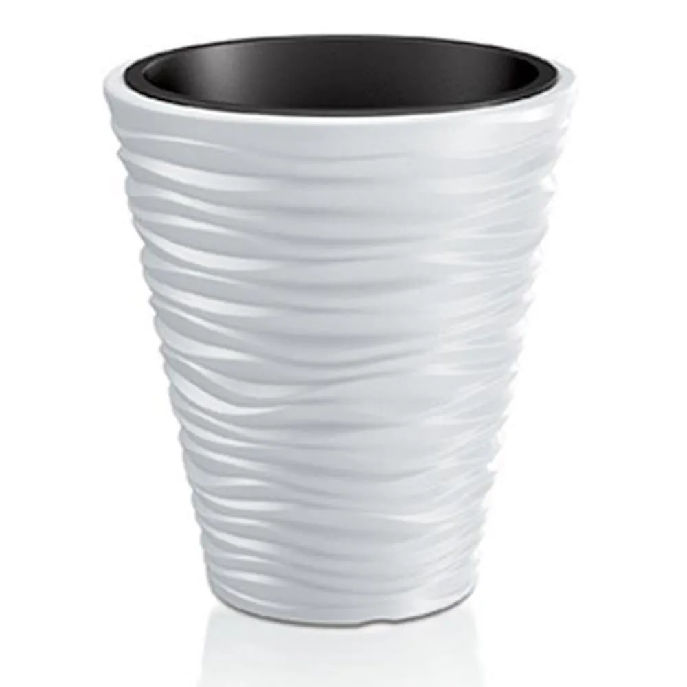 PROREGAL Blumentopf Sand 350, 345x385mm, weiß