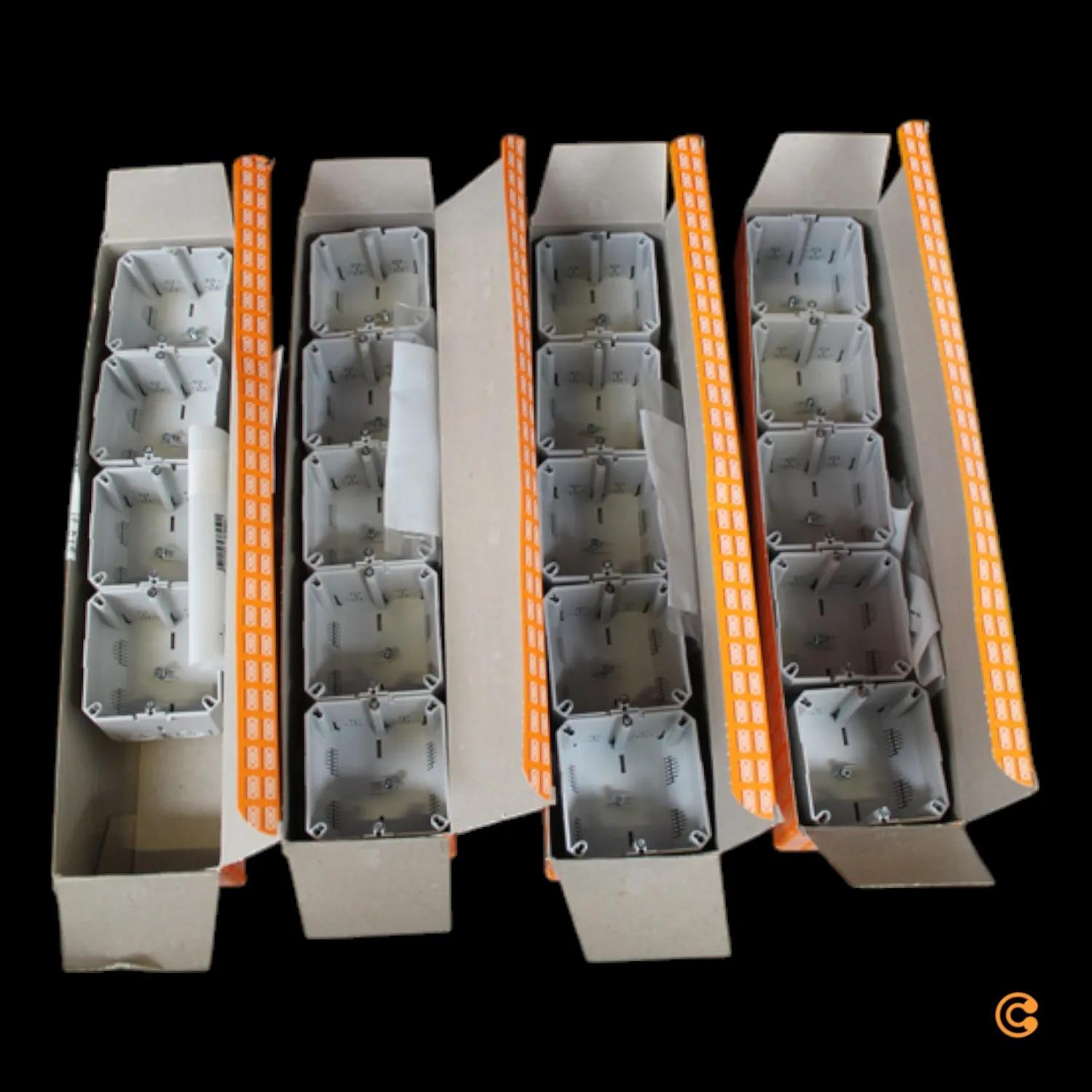 Obo Bettermann Gerätedose Unterputzdose Installationsdose 71 Mm Grau 19 Stück B-Ware