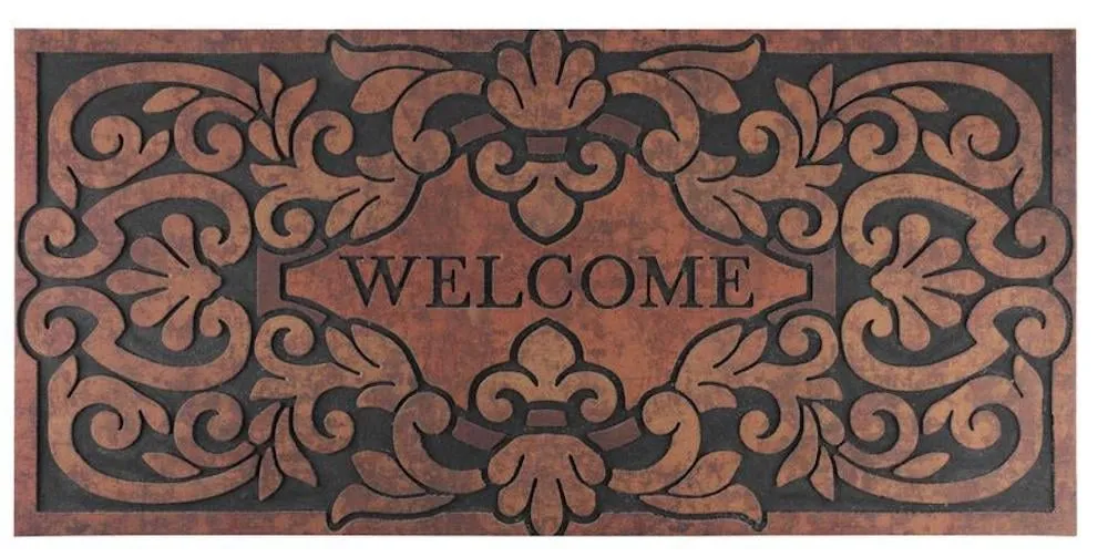 PROREGAL Fußmatte, Schmutzfangmatte RBM116, 120x58cm, Gummi