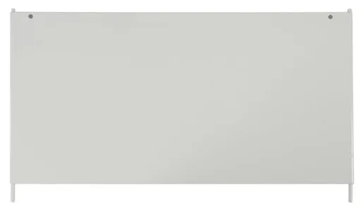 Stecktrennblech für Schulte Fachbodenregale mit Stecksystem für MULTIplus250/330 | HxT 50x50cm | Lichtgrau