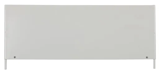 Stecktrennblech für Schulte Fachbodenregal mit Schraubsystem für MULTIplus85/150 | freistehend | HxT 14x30cm | Lichtgrau