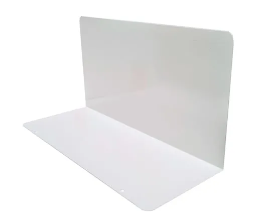 Buchstütze für Schulte Fachbodenregale mit MULTIplus Fachböden | HxT 20x60cm | Lichtgrau