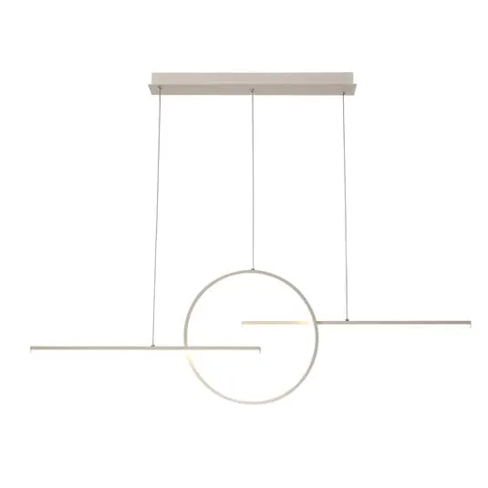 Mantra Iluminación Led Hängeleuchte Hängeleuchte Kitesurf Lampe Dreiflammig Weiß B-Ware