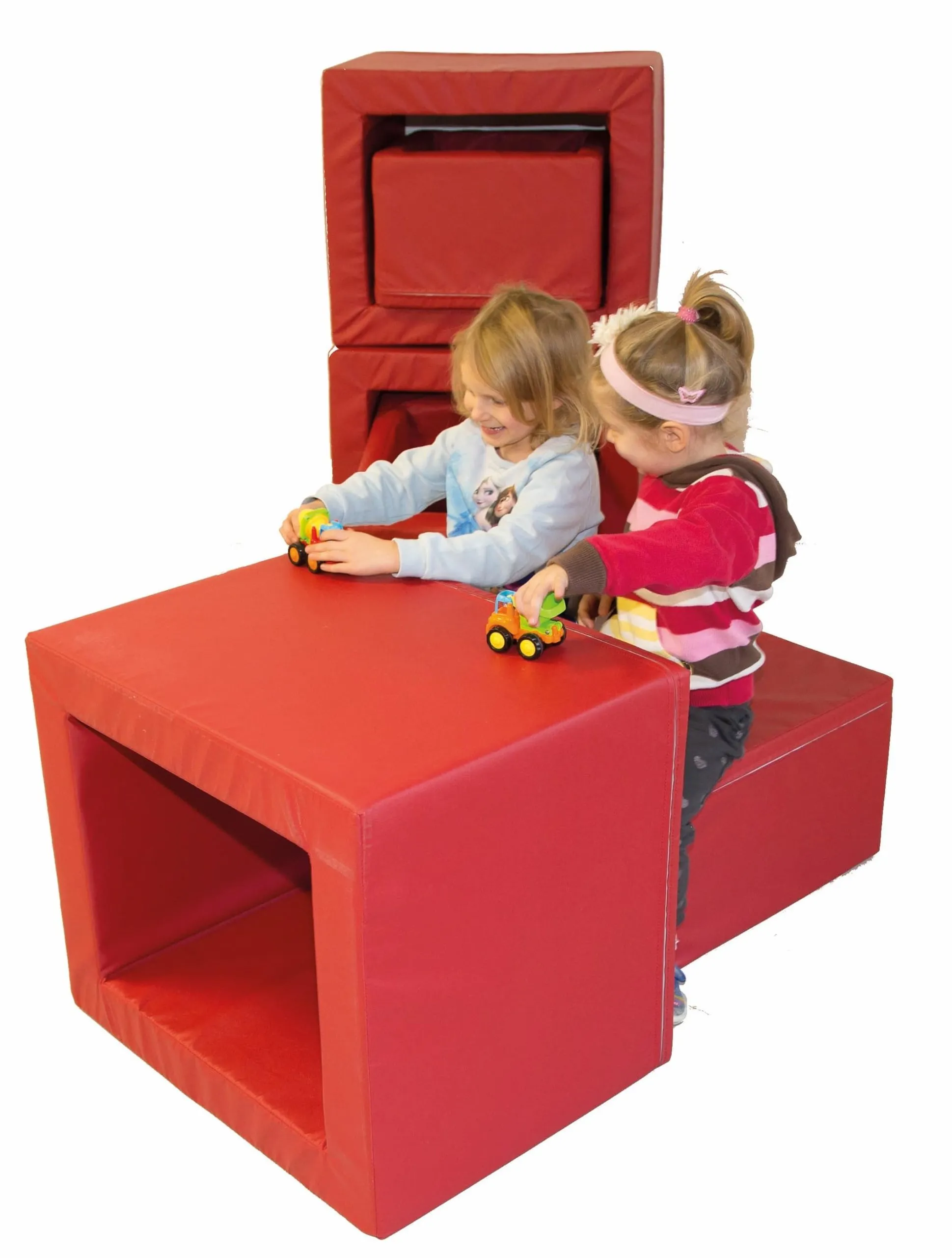 Bänfer Spielbausteine, Tunnel-Regal-Sitz Modul