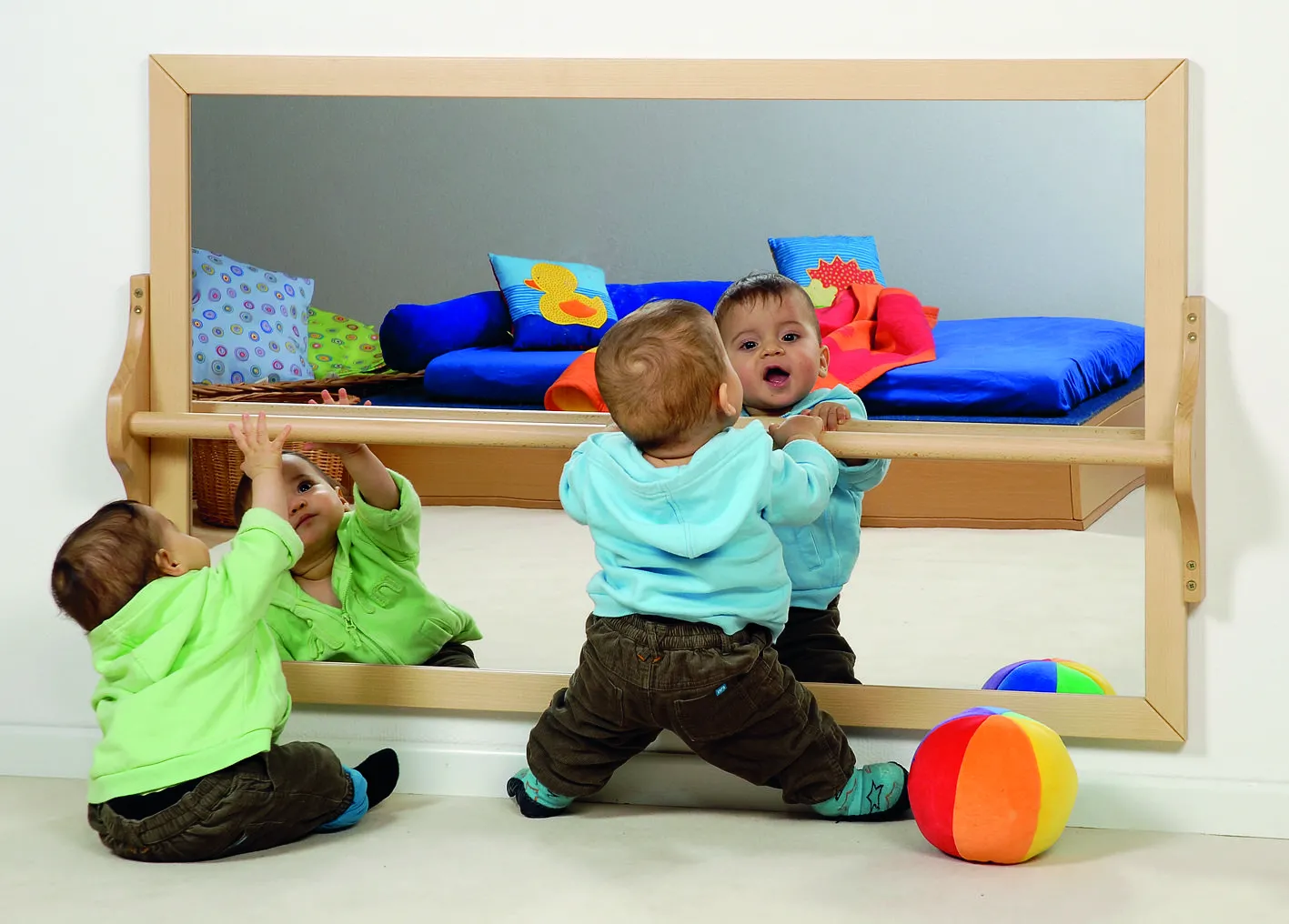 Dusyma Spiegel quer mit oder ohne Handlauf