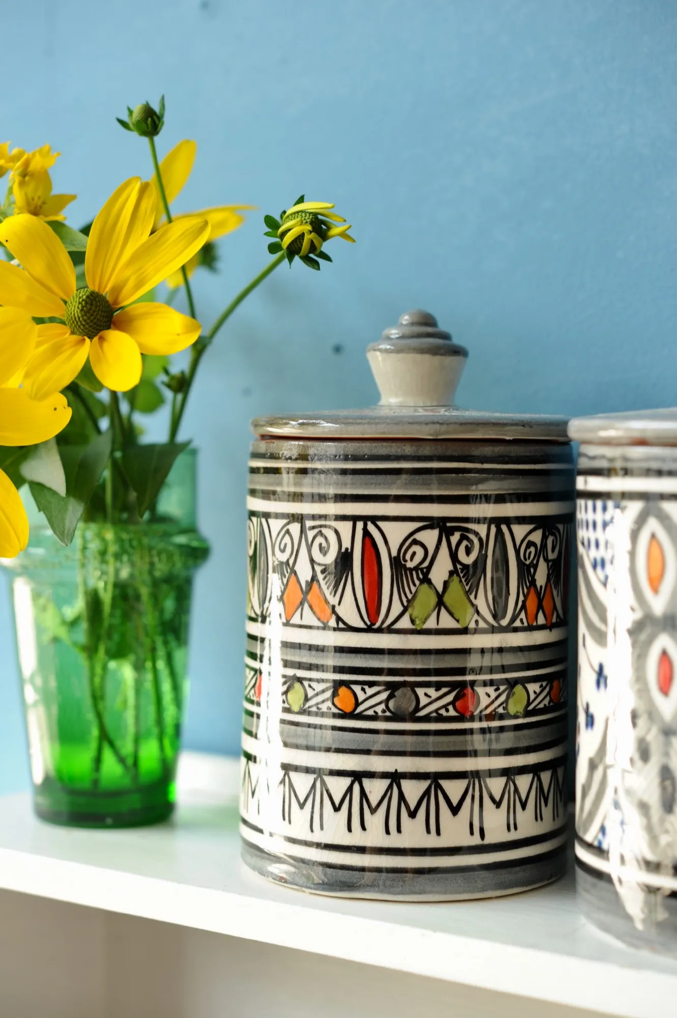 Zierbehälter, Ø 9,5 cm, H 12 cm