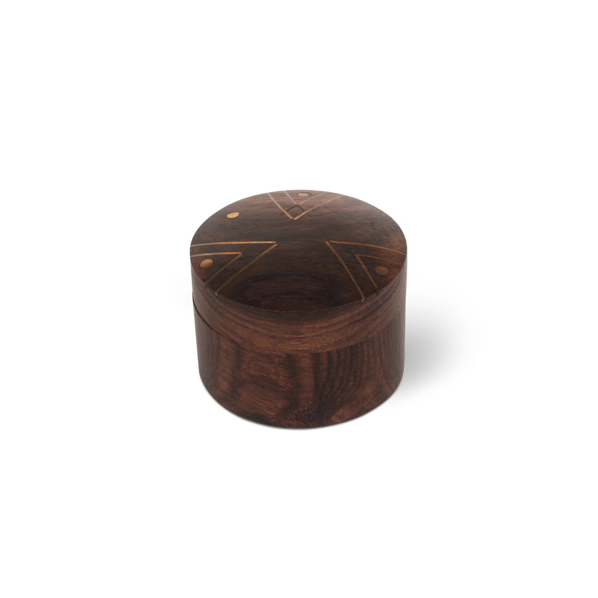 Box 'Round', Palisander, Ø 5 cm, H 3,5 cm