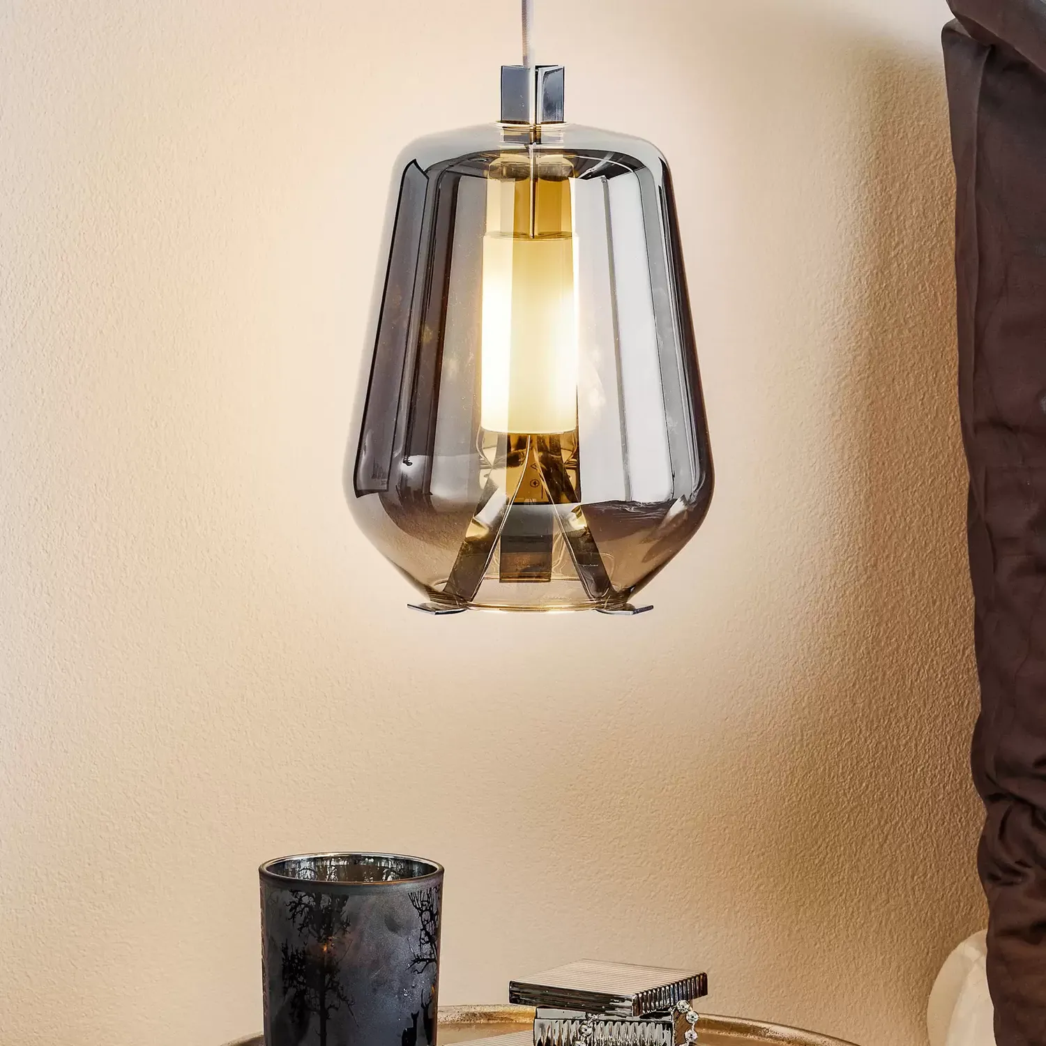 Prandina Luisa S1 Hängelampe 2.700 K Chrom Spiegel Pendellampe Pendelleuchte Spot B-Ware