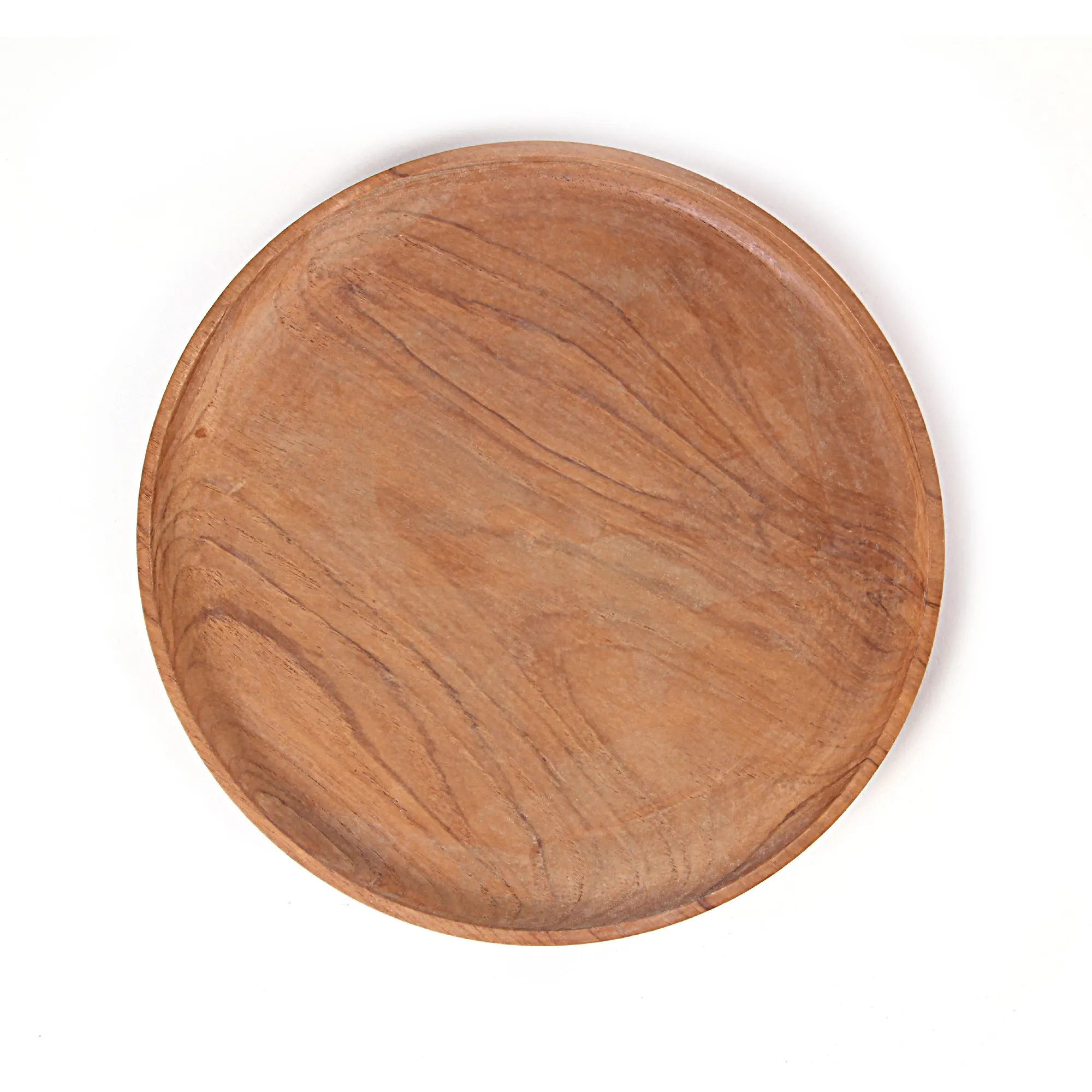 Tablett Teak, natur, Ø 29 cm, H 2 cm