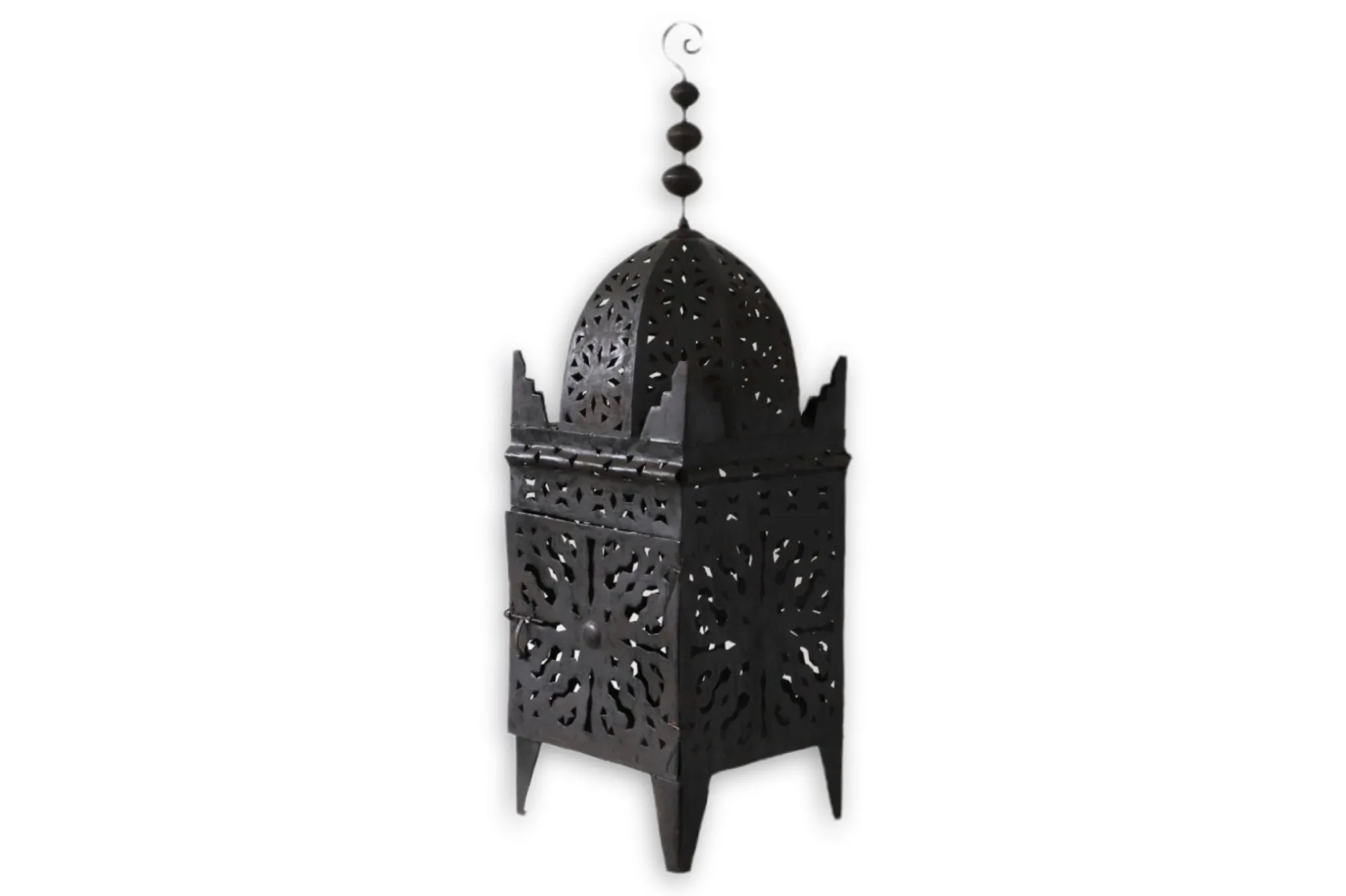 Laterne 'Moullaoud', T 30 cm, B 30 cm, H 100 cm