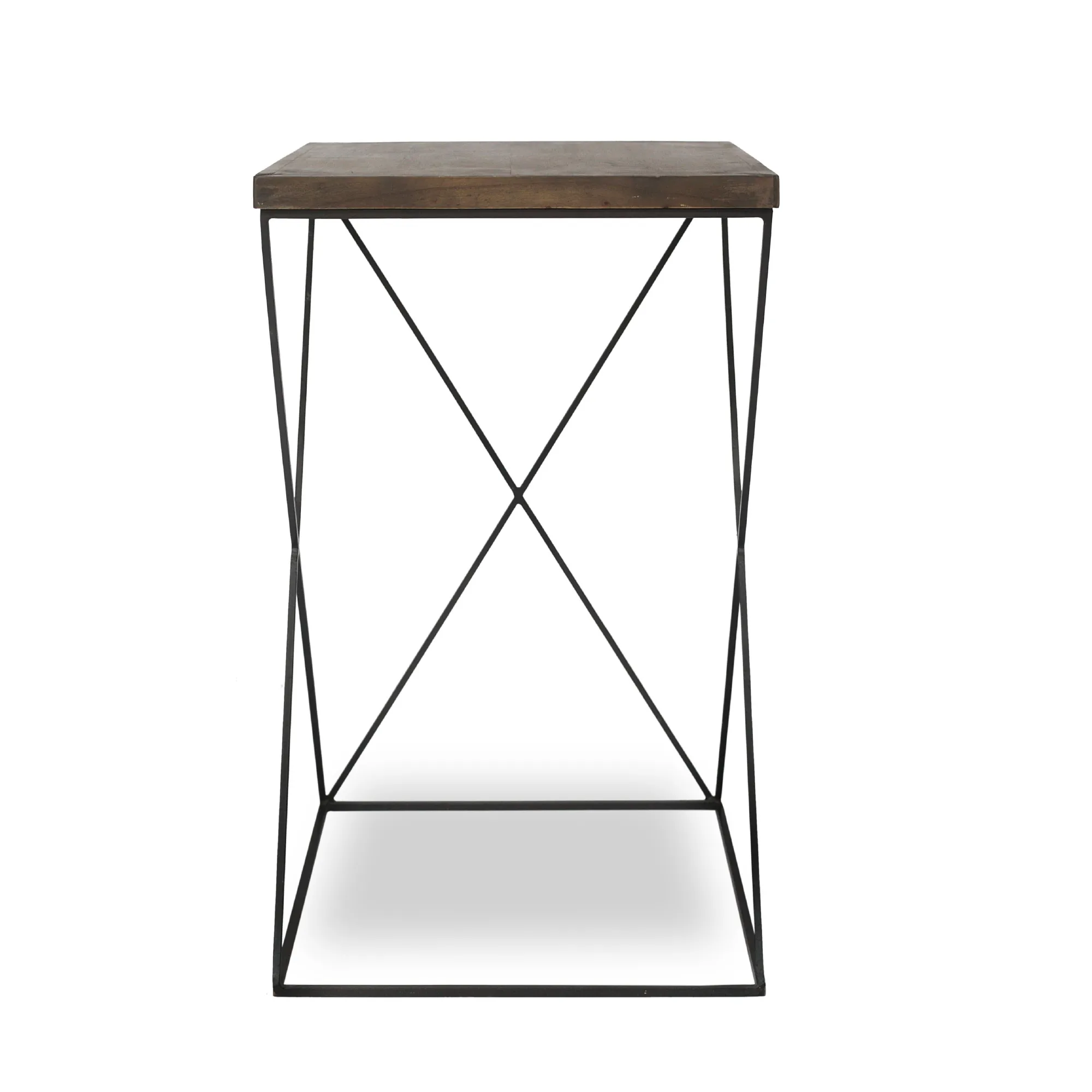 Beistelltisch 'Hempton' M, braun, T 40 cm, B 40 cm, H 72 cm