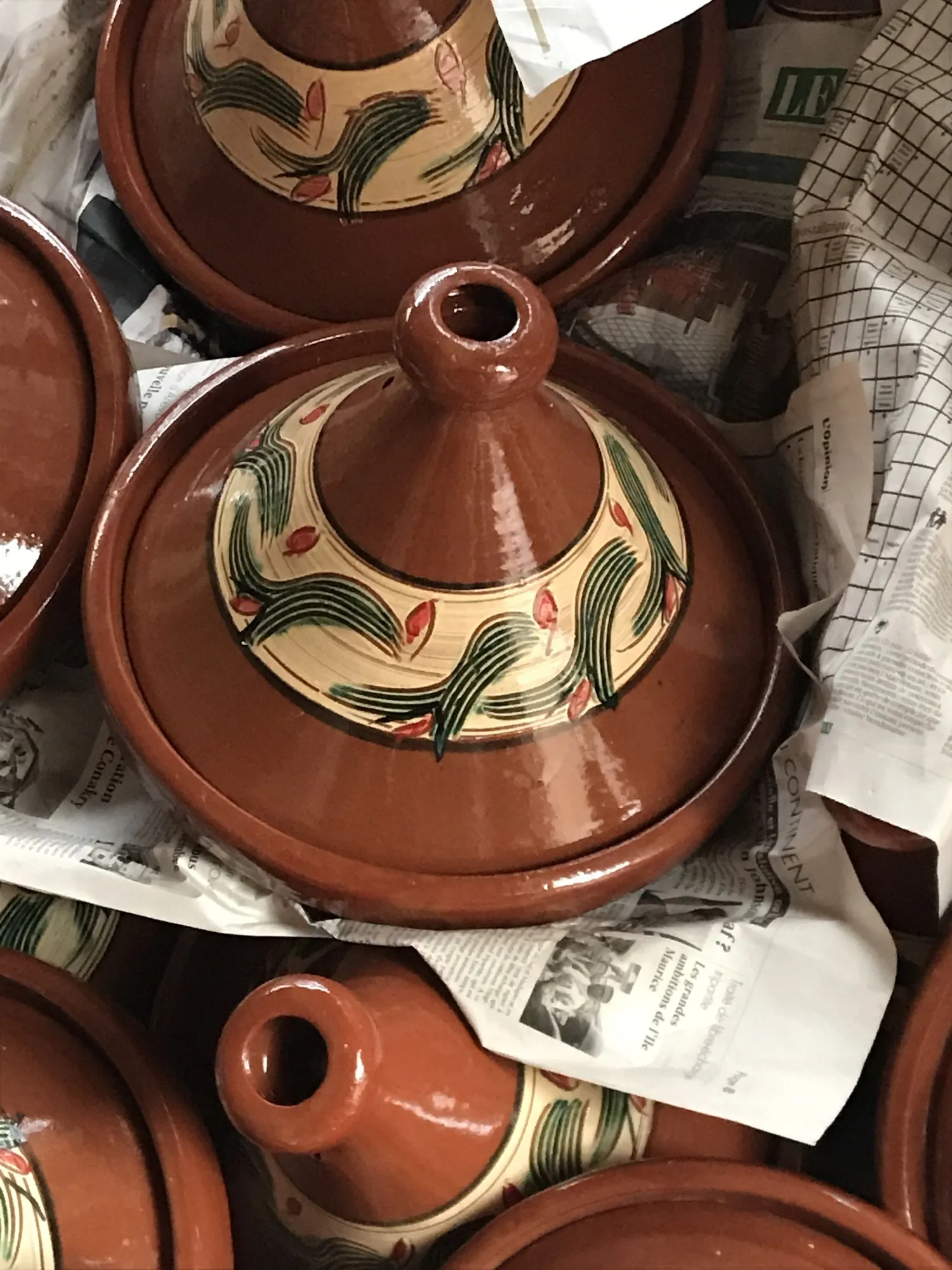 Tajine 'Khoumita', braun, Ø 30 cm