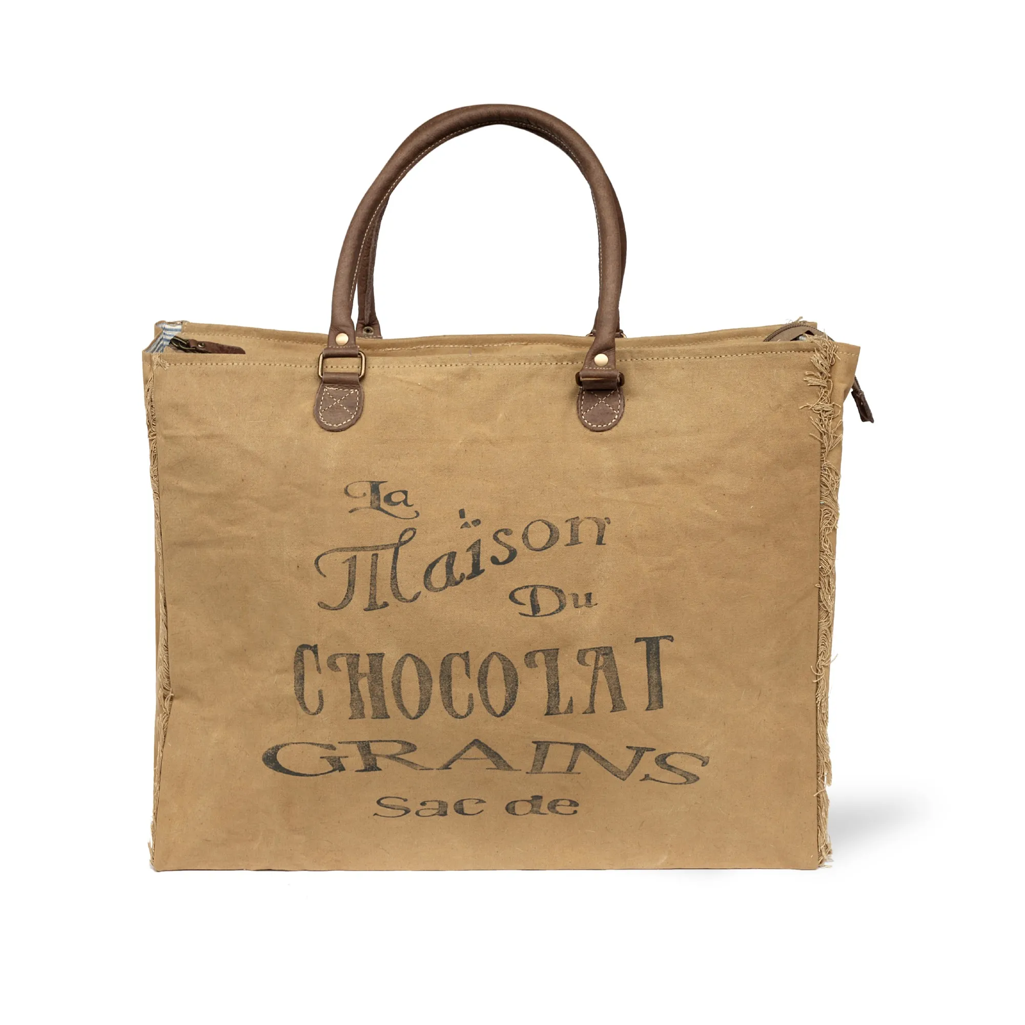 Shopper 'Chocolat', beige, B 50 cm, H 38 cm, L 21 cm