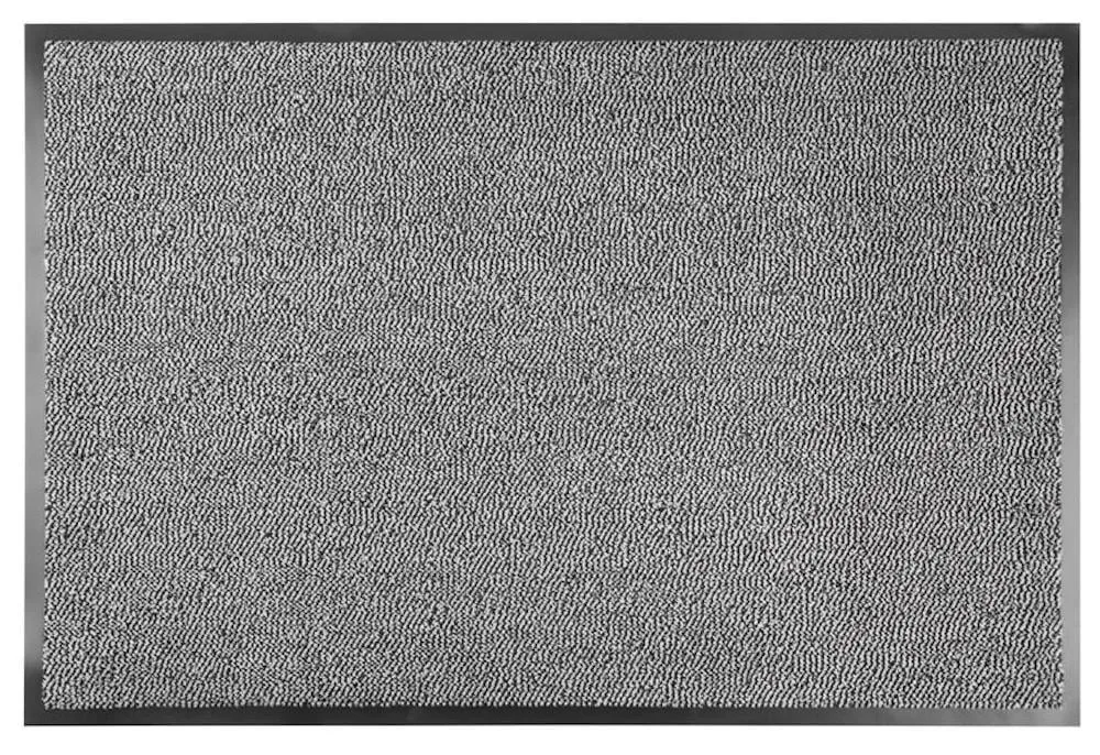 PROREGAL Fußmatte, Schmutzfangmatte 60x90cm, Schwarz-grau